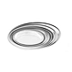 Oval Stainless Steel Plate